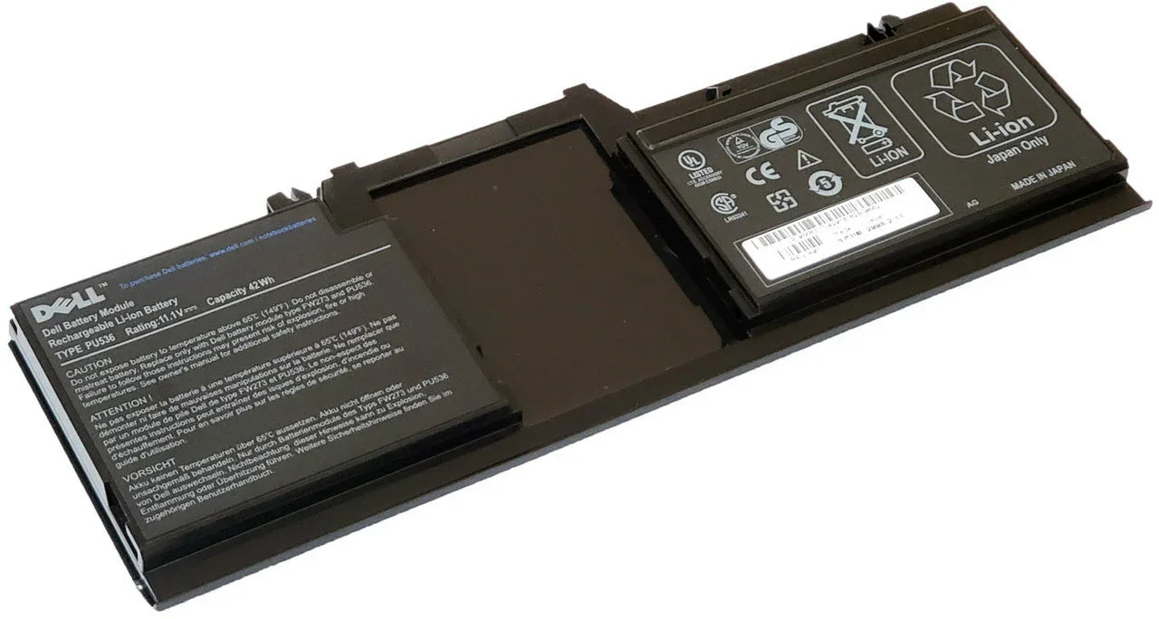 Genuine Dell Latitude XT2 XFR Tablet PC, PU536, 312-0650, J927H Laptop Battery - eBuy UAE